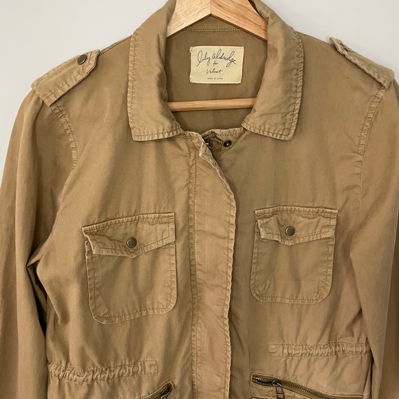 Lily Aldridge for Velvet by Graham & Spencer Telinna utility jacket small - Picture 2 of 11